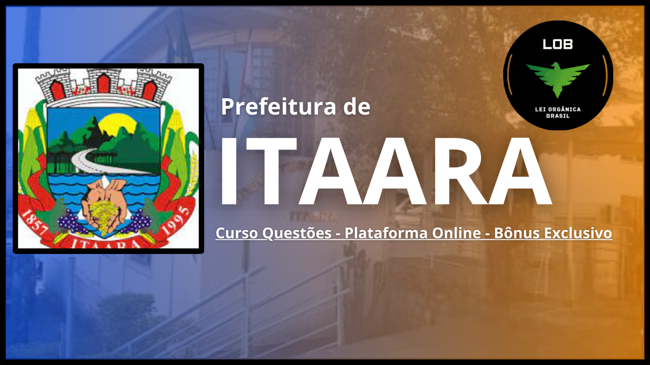 Curso Questões – Prefeitura de Itaara