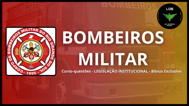 Curso Questões – Corpo de Bombeiros Militar